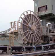 We supply electrification for all types of stackers and reclaimers: Bridge Reclaimers Bucket Wheel Reclaimers Radial Stackers Rotary Boom Stackers Stack Rakes Special Bulk
