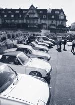 A total of 35 Porsche 914s gathered in Saint Gatien close to Deauville.