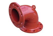 Integral Flanged Fittings 90 Bends P83637 BBA80CA10FF 80 P83658 BBB10CA10FF 100 P83682 BBB15CA10FF 150 P83704 BBB20CA20FF 200 P83728 BBB25CA20FF 250 P83754 BBB30CA20FF 300 45 Bends P83638 BBA80CB10FF