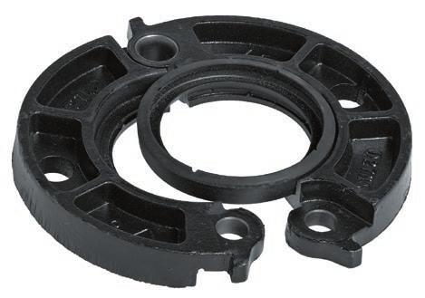 Flange Adapters Vic - Flange Adapters - Style 741, Black Sizes from DN50 - DN600/2-24 Pressures up to 300psi/2068kPa/21bar Vic - Flange Adapters - Style