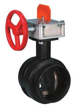 Pressures up to 300psi/2068kPa Weatherproof actuator housing approved for indoor or outdoor use Ductile Iron body and disc with Nitrile seats V76550