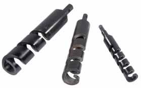 BITS AND ACCESSORIES FISHTAIL BIT Ø (mm) Reference Ø (mm) Reference 64 F1 03006401 152 F1 03015201 76 F1