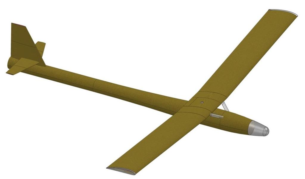 UAV Payload Overview (1) Overview Wing Span: 4.5ft Fuselage Length: 3.