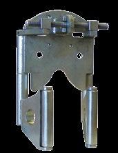 Twopiece clamps offer independent jaws; one-piece clamps form the jaws from a single metal plate.