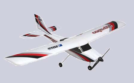 The E-Flite Apprentice 15E served as our initial prototype Allowed for