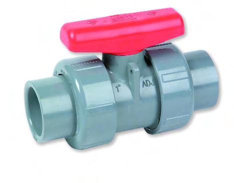 Spears True Union 2000 Standard Ball Valve Description: In-line double union ball valve Maximum Fluid Pressure at 20 C: Sizes 1 /2 to 2-16 bar; sizes 2 1 /2 to 4-10 bar All sizes flanged - 10 bar