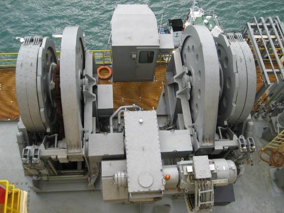 MOORING & ANCHOR WINCH FOR SEMI-SUBMERSIBLE RIGS Rope