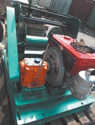MORDEC DECK MACHINERY Diesel-Driven Manual Winch Weight Kg 200 600 800 1000 Parameter 10kN