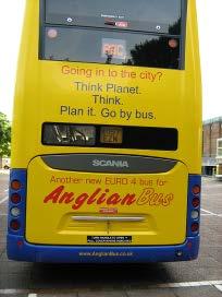 funding from LTP (65%) First and Anglian had access to CIVITAS funds (35%) 29 buses