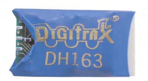 Digitrax Command Control Run Your Trains, Not Your Track! Function Outputs on the DH163PS The DH163PS is set up at the factory to control six function outputs.