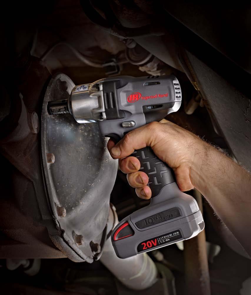 3/8'' 20V Mid-Torque Impactool 20V Mid-Torque Impactool The Ingersoll Rand 20V The Right-Sized Tool for the Job Mid-Torque Impactool delivers the power you need where you