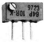 Capacitors, Resistors, Potentiometers, Trimmers - Trimmers Spectrol 63P Series Trimmers (cont.) Spectrol 64W Series Trimmers (cont.