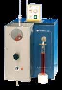NDI 210 includes an analog condenser bath regulator (digital on request) for a more comfortable operation. Equipments are delivered with glassware and basic accessories to run ASTM D 86.