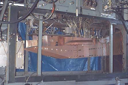 Figure 6. 1997 Freejet Engine Test in GASL Facility The latest freejet tests are being conducted at GASL with the fuel-cooled, flightweight flowpath ground demonstrator engine (GDE) (Figure 7).