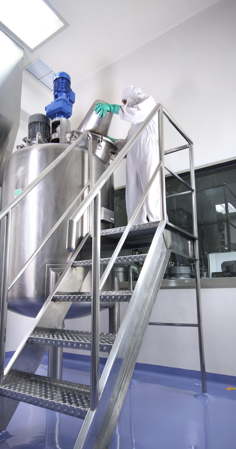 Reduce risk of cross contamination. Meet GMP and product quality requirements.