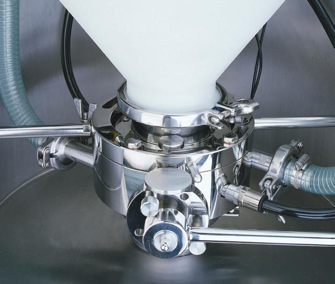 High volume extraction during undocking ensures that airborne particulates are safely captured in the extracted air stream. Extraction of particulate to HEPA filter Down to 0.