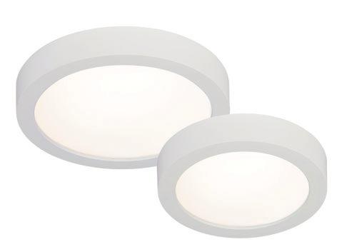 Downlighting Surface mount 5" and 7" round aperture Philips Lightolier LED Surface mount downlighting is a real problem-solver fixture.
