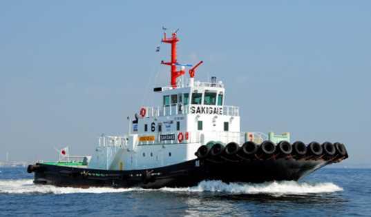 LNG Tugboat Project in Japan Reference: Wing Maritime Service Corporation website Japan Project 1/2 Delivery Two sets of 6L28AHX-DF delivered in January 2015 Ship name : SAKIGAGE ( 魁 ) Tonnage : 272