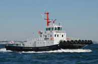 first Hybrid Tugboat in Japan : In service since March 2013