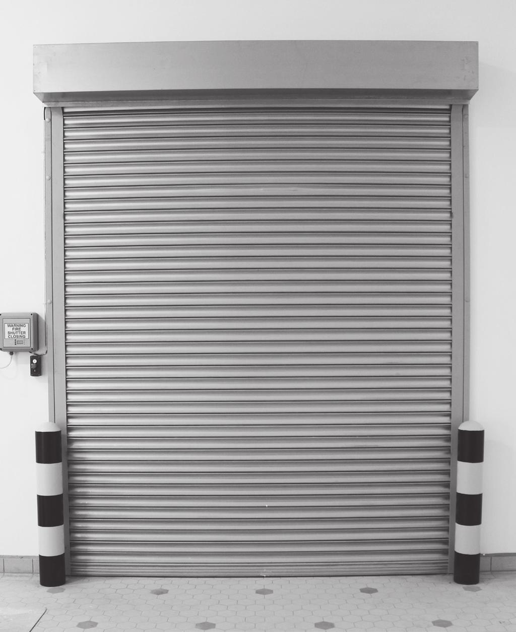 Steel Shutter, E60-60 minutes TECHNICAL SPECIFICATIONS: DIMENSIONS Max. W 6 m x H 6 m.