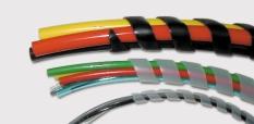 Note: Up to 1000' lengths available upon request please consult the factory Spiral Wrap is Polyethylene Tubing that is specially cut to expand and contain multiple runs of small diameter tubing or