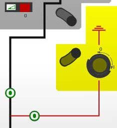3. Turn the lever anticlockwise. Figure 7.17: Move actuation shaft access handle 4. Remove the lever.