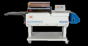 Additional product features H22 SA: AP H22SA Automatic product ejection by motorized belt Sealing / cutting blade cooled by liquid cooling system PCB with back lighted LCD Height adjustable working
