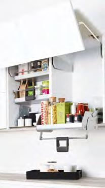 Save time searching with a clear view from each of our clever storage pantry options.