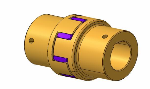 Shaft Coupling Design-C45 Hubs from steel, specifically suitable for drive elements subject to high loads, e.g. steel mills, elevator drives, spline hubs, etc.