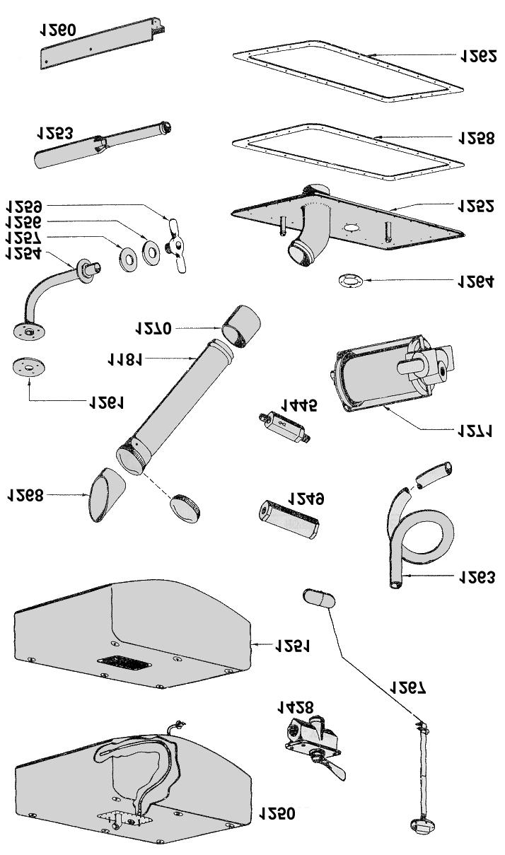 FUEL SYSTEM COMPONENTS 1250 FUEL CELL INSTALLATION... 1251 Fuel Cell... 1252 Cover Assembly-Fuel Cell... 1253 Screen Assembly-Fuel Cell... 1254 Drain Assembly-Fuel Cell... 1256 Washer-Fuel Drain.