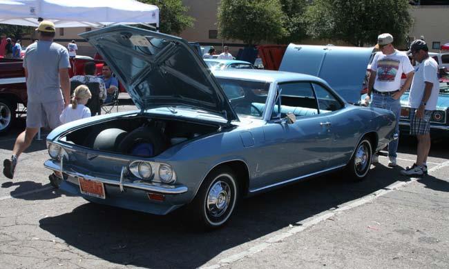 This was the first year the Corvair was granted its own class at the show and it was easily the largest single class at this year s event.