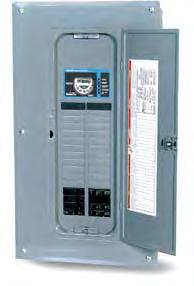 Square D QO panel accepts 12 Regular or 24 Mini Circuit Breakers (optionally supplied). 5-Year Warranty.