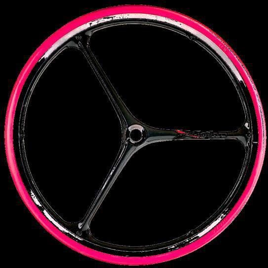 24 3-Spoke Wheel NEW 24 (540mm) X-CORE 3 SPOKE Dangerously Close to Perfection New 4th Generation Our engineers have created the 4th generation to make the 24 (540mm) 3-spoke the wheel to beat.