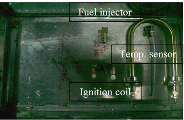 4 and 5, the flammability limits will be increased when the room temperature in the test chamber is increased. There are 4 cases of experimentations as followings: Fig. 2: Shows the test chamber Fig.