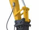 maximum reliability and lower operating costs. HYDRAULIC BREAKERS from 90 to 4.