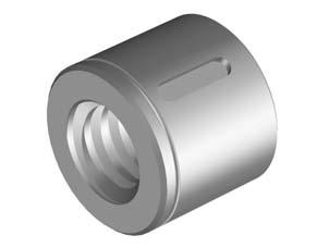 Trapezoidal Screw Drives TGT Screw Drives Trapezoidal nuts Complete plastic nut EKM For low-noise motion drives with higher speeds and longer operation time under moderate load.