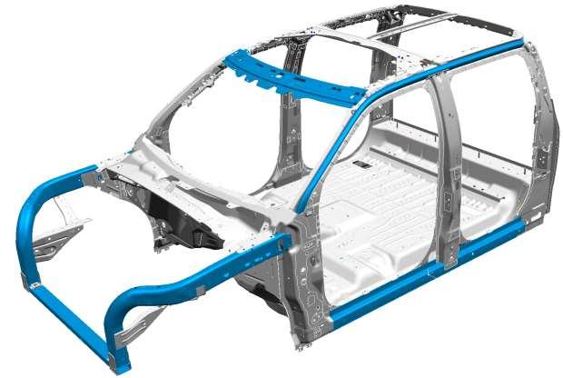 Extrusions Front Header Extruded Applications on the F-150 A-Pillar / Roof Rail 1 Advantages