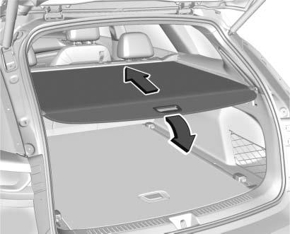 2. Reconnect both of the cords to the hooks at the top of the liftgate.