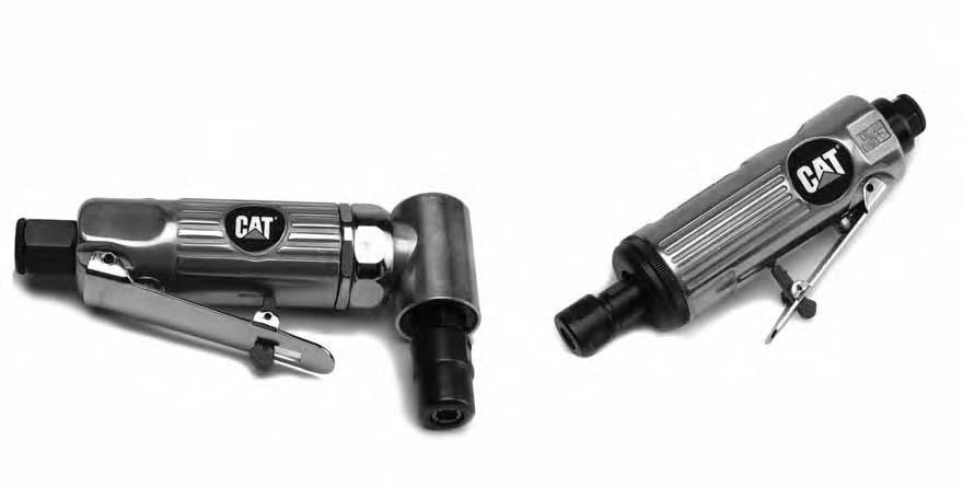 Pneumatic Tools 1062625 Air Grinders (Continued) Warranty: Manufacturer s Angle head zirk grease fitting (right angle only) allows lubrication of gear train, prolongs life of tool Repair Information