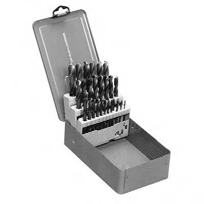 Metal Cutting 1065840 Reduced Shank Drills Drills S & D drills, as they are often called, are designed with a 118 point. Made with M-2 high speed steel.