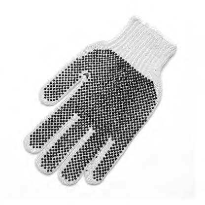 246-5167 Large Single Pair 246-5168 Large Bulk - 12 Pair 1069981 Reversible Gloves For work where grip is important String knit glove Black