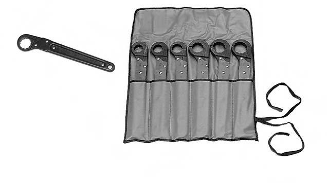 Miscellaneous Hand Tools 8T-3120 Straight Handle Wrench Set, 11 Piece (Continued) Warranty: Lifetime 1060351 Part Number Description Hex Size Torque Capacity 8T-3120 Straight Handle Wrench Set -- --