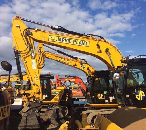 34 Excavators The popularity of self-drive excavators has increased in many of the