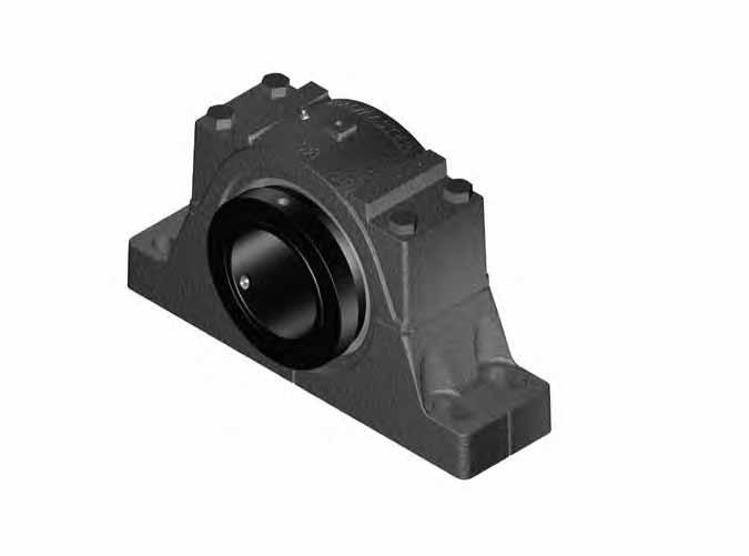 Unitized (USR) Sealmaster USR Performance ounted earing Sealmaster USR performance mounted spherical roller bearings feature black oxide treated bearing steel races with optimized bearing geometry
