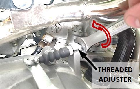 INSTALLED GAP SETTING DEFINITION: Installed Gap is the separatin in the clutch pack created by the adjustment f the clutch cable tensin.