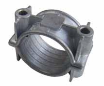 CLEATS A B C D E TWO BOLT ALUMINIUM CLEAT Aftec two bolt two Aluminum cleats are manufactured from plain LM6 aluminum. Used to fix power cables in dry industrials or outdoor applications.