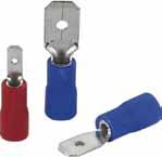 TERMINALS PUSH-ONS MALE TERMINALS Aftec Push on male terminals connects with push on female terminals for disconnects which can be inserted and easily removed to install without the use of tools,