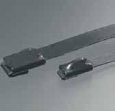 CABLE TIES STAINLESS STEEL CABLE TIES Aftec stainless steel ties provide a high mechanical strength for Indoor and Outdoor applications.