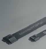 CABLE TIES EASY LOCK STAINLESS STEEL CABLE TIES POLYESTER COATED Aftec Easy Lock Stainless Steel Polyester coated cable ties are self locking with multiple locking system which are designed for fast