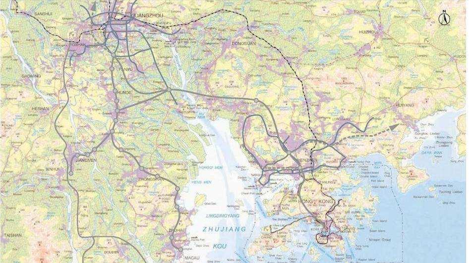 Long-Term Development Hong Kong Shenzhen Western Express Line To Guiyang To